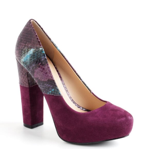 Belle by Sigerson Morrison Tryla Platform Heel Pump - Picture 1 of 3